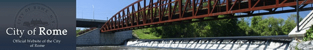 Banner logo with link to homepage